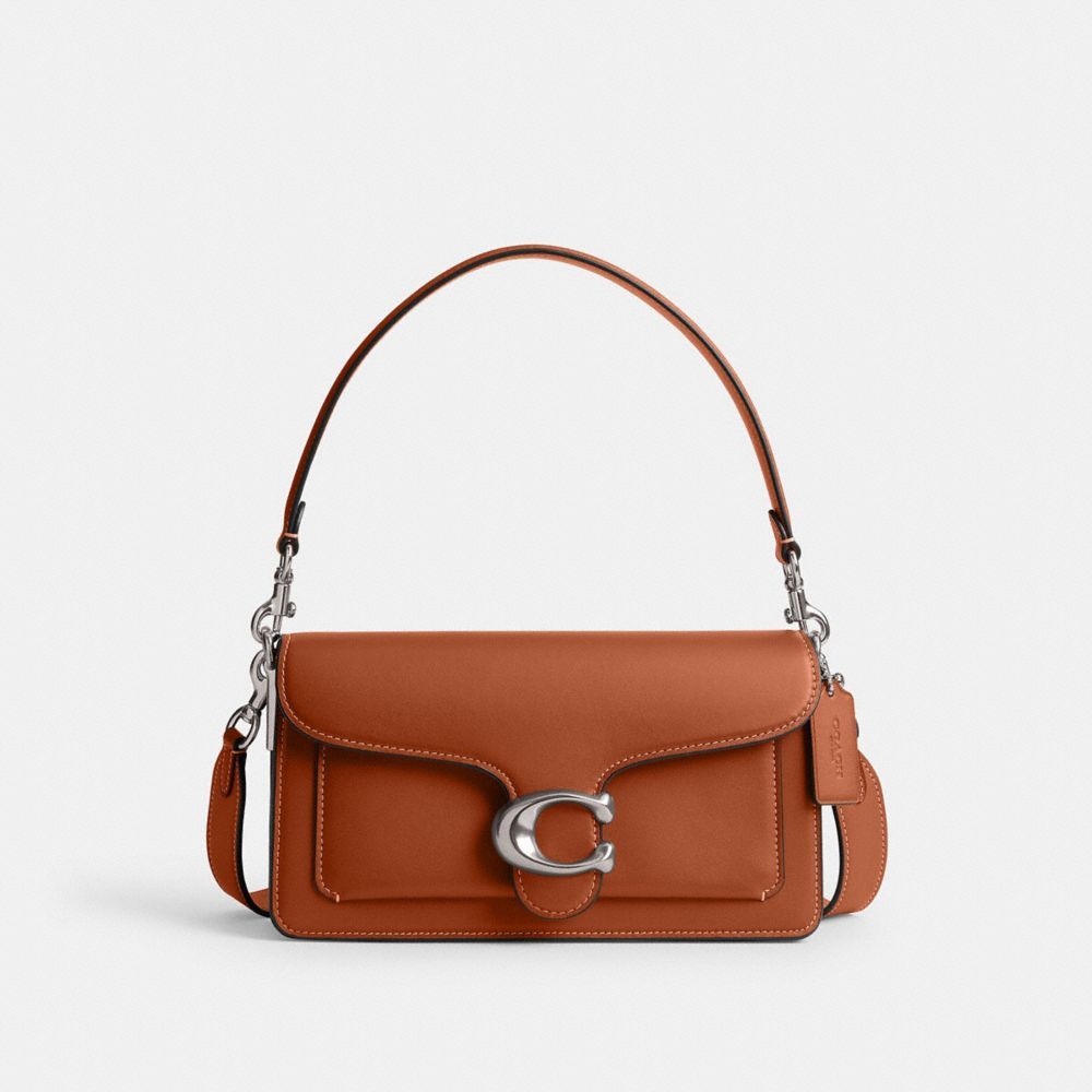 Coach Tabby Shoulder Bag 26 Kadın Omuz Çantası Gümüş | 71246MYHJ